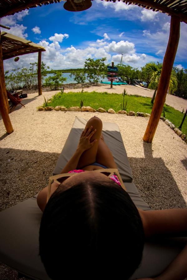 Hotel Y Beach Club Casa Mia Xulha -Bacalar Xul-Ha Eksteriør billede