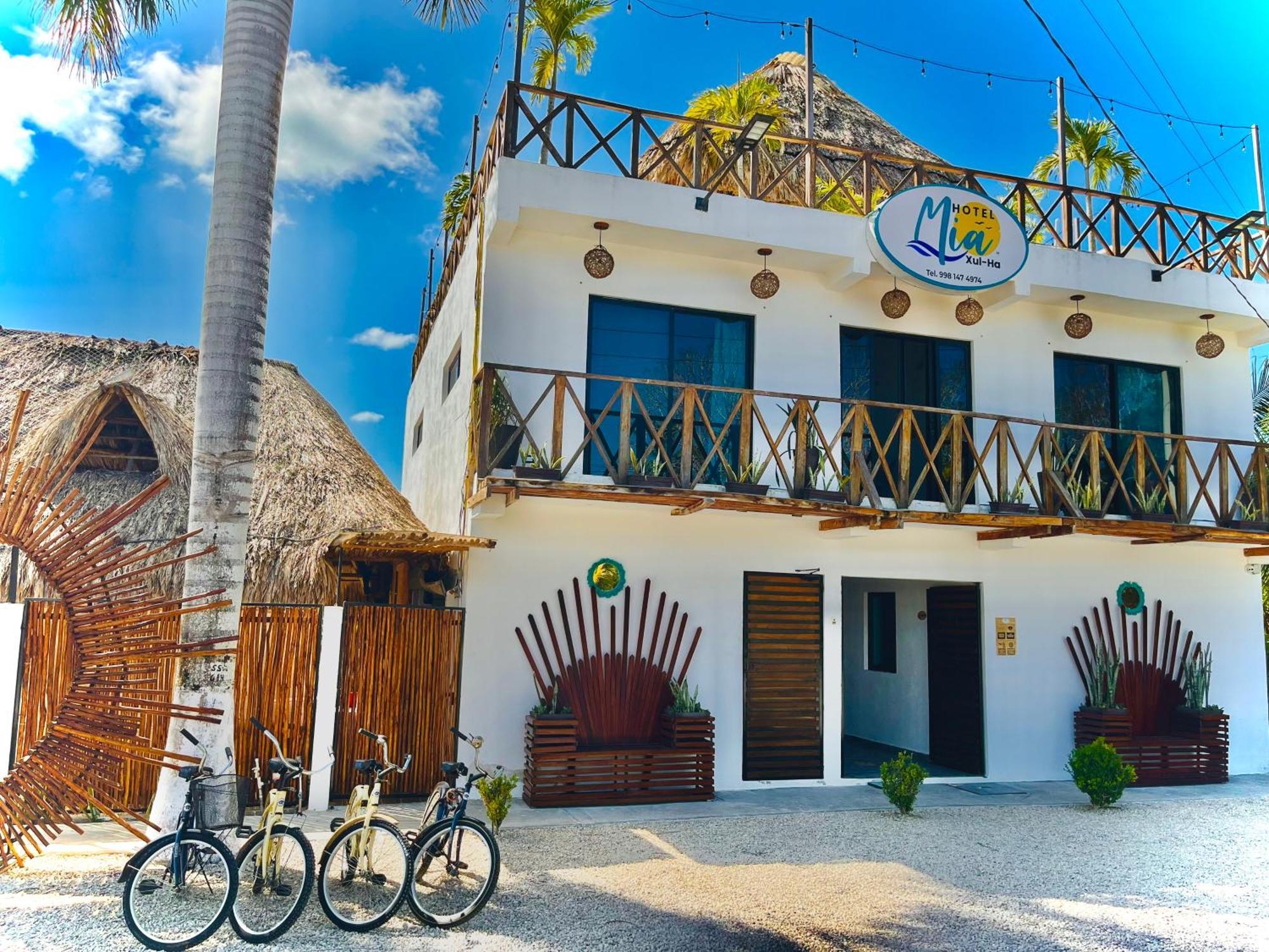 Hotel Y Beach Club Casa Mia Xulha -Bacalar Xul-Ha Eksteriør billede